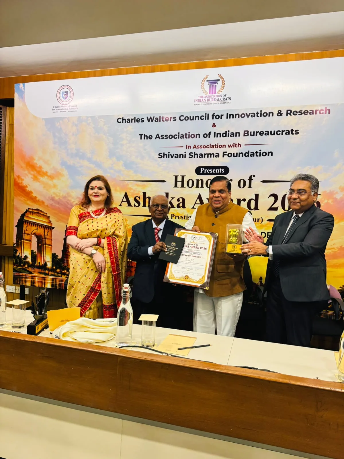 ऑनर ऑफ़ अशोका अवॉर्ड 2026 में रवि जिंदल
